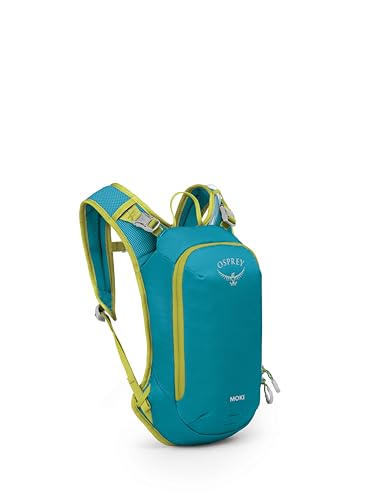 Osprey Moki 3L Kids' Biking Backpack with Hydraulics Reservoir, Blue Spikemoss | Osprey Backpacks