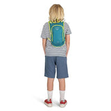 Osprey Moki 3L Kids' Biking Backpack with Hydraulics Reservoir, Blue Spikemoss | Osprey Backpacks