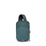 Osprey Nebula Shoulder Sling Bag - Crossbody Backpack with Laptop Sleeve and Bottle Pocket, Torrent Blue Heather | Osprey Backpacks