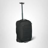 Osprey Ozone 2-Wheel Carry-On - Lightweight Carry-On Luggage with Oversized Wheels and Trolley Handle - Rolling Travel Suitcase for Air Travel, Overhead Compartments and Weekend Trips, Black | Osprey Backpacks