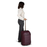 Osprey Ozone 2-Wheel Carry-On - Lightweight Carry-On Luggage with Oversized Wheels and Trolley Handle - Rolling Travel Suitcase for Air Travel, Overhead Compartments and Weekend Trips, Black | Osprey Backpacks