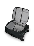Osprey Ozone 2-Wheel Carry-On - Lightweight Carry-On Luggage with Oversized Wheels and Trolley Handle - Rolling Travel Suitcase for Air Travel, Overhead Compartments and Weekend Trips, Black | Osprey Backpacks