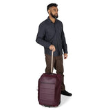 Osprey Ozone 2-Wheel Carry-On - Lightweight Carry-On Luggage with Oversized Wheels and Trolley Handle - Rolling Travel Suitcase for Air Travel, Overhead Compartments and Weekend Trips, Black | Osprey Backpacks