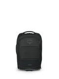 Osprey Ozone 2-Wheel Carry-On - Lightweight Carry-On Luggage with Oversized Wheels and Trolley Handle - Rolling Travel Suitcase for Air Travel, Overhead Compartments and Weekend Trips, Black | Osprey Backpacks