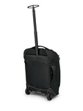 Osprey Ozone 2-Wheel Carry-On - Lightweight Carry-On Luggage with Oversized Wheels and Trolley Handle - Rolling Travel Suitcase for Air Travel, Overhead Compartments and Weekend Trips, Black | Osprey Backpacks