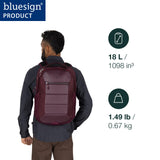 Osprey Ozone Laptop Backpack with Ventilated AirScape™ Backpanel - Lightweight Travel Backpack with 16” Laptop Sleeve - Carry - On Compatible Travel Bag for Men and Women, Black