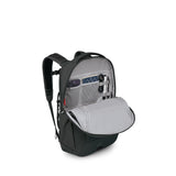 Osprey Ozone Laptop Backpack with Ventilated AirScape™ Backpanel - Lightweight Travel Backpack with 16” Laptop Sleeve - Carry - On Compatible Travel Bag for Men and Women, Black