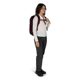 Osprey Ozone Laptop Backpack with Ventilated AirScape™ Backpanel - Lightweight Travel Backpack with 16” Laptop Sleeve - Carry - On Compatible Travel Bag for Men and Women, Black