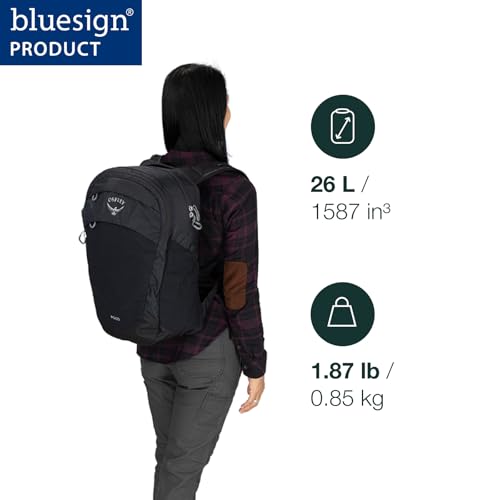 Osprey Poco Changing Backpack with Clip-in Changing Pad - Travel Diaper Bag, Deep Peyto | Osprey Backpacks