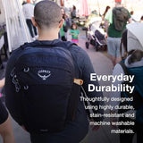 Osprey Poco Changing Backpack with Clip-in Changing Pad - Travel Diaper Bag, Deep Peyto | Osprey Backpacks