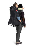 Osprey Poco Child Carrier Backpack - Adjustable Travel Baby Carrier with Sunshade - Comfortable Hiking Carrier for Toddlers, Black | Osprey Backpacks
