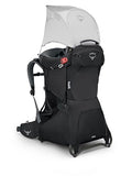 Osprey Poco Child Carrier Backpack - Adjustable Travel Baby Carrier with Sunshade - Comfortable Hiking Carrier for Toddlers, Black | Osprey Backpacks