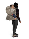 Osprey Poco LT Lightweight Child Carrier Backpack - Compact, Travel-Ready with Sunshade and Adjustable Fit - Lightweight, Comfortable Hiking for Toddlers, Tan Concrete | Osprey Backpacks