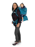 Osprey Poco SLT Lightweight Child Carrier Backpack – Slimmed-Down Hiking Carrier for Toddlers with Safety Harness, Sunshade, and Ventilated Backpanel – Lightweight Travel-Friendly Option, Black | Osprey Backpacks
