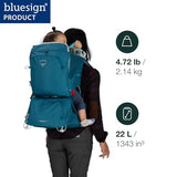 Osprey Poco SLT Lightweight Child Carrier Backpack – Slimmed-Down Hiking Carrier for Toddlers with Safety Harness, Sunshade, and Ventilated Backpanel – Lightweight Travel-Friendly Option, Black | Osprey Backpacks