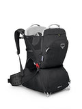 Osprey Poco SLT Lightweight Child Carrier Backpack – Slimmed-Down Hiking Carrier for Toddlers with Safety Harness, Sunshade, and Ventilated Backpanel – Lightweight Travel-Friendly Option, Black