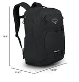 Osprey Proxima 30L Campus Laptop Backpack – Organized Everyday Pack with Tech Storage, Water Bottle Pockets, and Comfortable Carry – Perfect for College, Commute, and Travel, Black