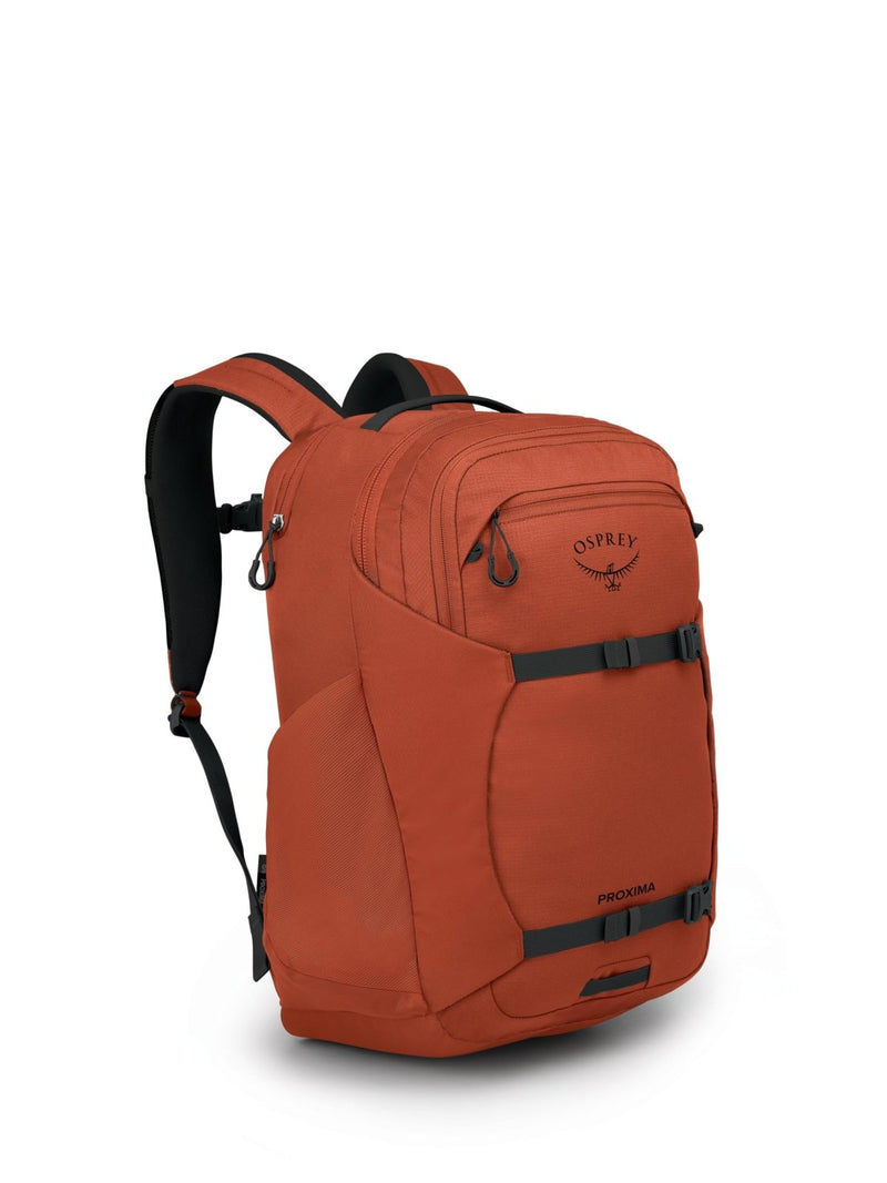 Osprey Proxima 30L Campus Laptop Backpack - Organized Everyday Pack with Tech Storage, Water Bottle Pockets, and Comfortable Carry - Perfect for College, Commute, and Travel, Firestarter Orange