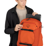 Osprey Proxima 30L Campus Laptop Backpack - Organized Everyday Pack with Tech Storage, Water Bottle Pockets, and Comfortable Carry - Perfect for College, Commute, and Travel, Firestarter Orange