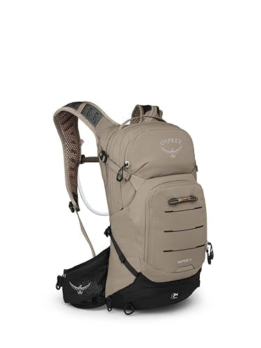 Osprey Raptor 14L Men's Mountain Biking Backpack with Hydraulics Reservoir, Pediment Grey | Osprey Backpacks