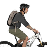 Osprey Raptor LT 12L Men's Mountain Biking Backpack with Hydraulics Reservoir - Lightweight Hydration Tool Bag, Pediment Grey/Black | Osprey Backpacks
