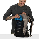 Osprey Raptor LT 12L Men's Mountain Biking Backpack with Hydraulics Reservoir - Lightweight Hydration Tool Bag, Pediment Grey/Black | Osprey Backpacks
