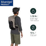 Osprey Raptor LT 12L Men's Mountain Biking Backpack with Hydraulics Reservoir - Lightweight Hydration Tool Bag, Pediment Grey/Black | Osprey Backpacks