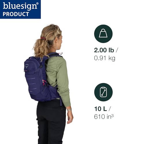 Osprey Raven 10L Women's Mountain Biking Backpack with Hydraulics Reservoir, Black | Osprey Backpacks