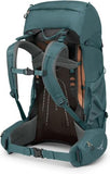 Osprey Renn 50L Women's Backpacking Backpack, Cascade Blue/Melon Orange | Osprey Backpacks
