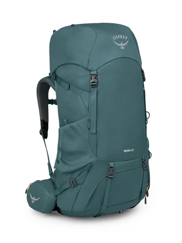 Osprey Renn 65L Women's Backpacking Backpack, Cascade Blue/Melon Orange | Osprey Backpacks