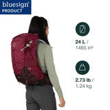 Osprey Sirrus 24L Women's Hiking Backpack, Succulent Green