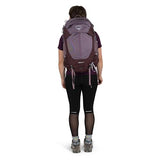 Osprey Sirrus 34L Women's Hiking Backpack - Camping Bag with Waterproof Raincover, Bottle Pockets, & Gear Straps, Purple Dusk | Osprey Backpacks