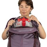 Osprey Sirrus 34L Women's Hiking Backpack - Camping Bag with Waterproof Raincover, Bottle Pockets, & Gear Straps, Purple Dusk | Osprey Backpacks