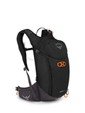 Osprey Siskin 12L Men's Biking Backpack with Hydraulics Reservoir, Black | Osprey Backpacks