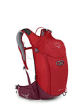 Osprey Siskin 12L Men's Biking Backpack with Hydraulics Reservoir, Ultimate Red