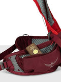 Osprey Siskin 12L Men's Biking Backpack with Hydraulics Reservoir, Ultimate Red | Osprey Backpacks