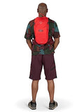Osprey Siskin 12L Men's Biking Backpack with Hydraulics Reservoir, Ultimate Red | Osprey Backpacks