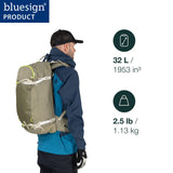 Osprey Soelden 32L Ski and Snowboard Backpack - Avalanche Gear Carry - Lightweight Backcountry Backpack for Men - Ski & Snowboard Carry - Made with 100% Recycled Nylon, Cascade Blue