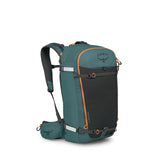 Osprey Soelden 32L Ski and Snowboard Backpack - Avalanche Gear Carry - Lightweight Backcountry Backpack for Men - Ski & Snowboard Carry - Made with 100% Recycled Nylon, Cascade Blue