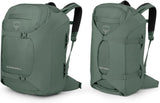 Osprey Sojourn Porter 46L Travel Backpack – Carry - On Compliant Luggage with StraightJacket Compression and Padded Laptop Sleeve – Durable Pack for International or Urban Travel, Koseret Green
