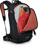 Osprey Sopris 20L Ski and Snowboard Backpack, Black | Osprey Backpacks