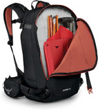 Osprey Sopris 30L Ski and Snowboard Backpack, Black | Osprey Backpacks