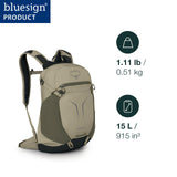 Osprey Sportlite 15L Lightweight Hiking Backpack for Men and Women - Everyday Hiking Bag - Travel Daypack, Olive Tan