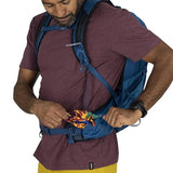 Osprey Talon 11L Men's Lightweight Hiking Backpack - Small Daypack for Travel & Camping, Black/Coal Grey