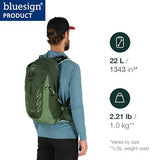 Osprey Talon 22L Men's Hiking Backpack with Hipbelt, Stealth Black, L/XL | Osprey Backpacks