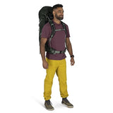 Osprey Talon 44L Men's Lightweight Hiking Backpack - Daypack for Travel & Camping, Black/Coal Grey, L/XL