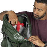 Osprey Talon 44L Men's Lightweight Hiking Backpack - Daypack for Travel & Camping, Black/Coal Grey, L/XL