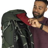 Osprey Talon 44L Men's Lightweight Hiking Backpack - Daypack for Travel & Camping, Black/Coal Grey, L/XL