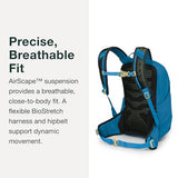 Osprey Talon Jr Boy's Lightweight Hiking Backpack - Kids Adventure Backpack for Travel & Camping, Scoria Blue | Osprey Backpacks