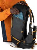 Osprey Talon Velocity 30L Men's Hiking Backpack, Dark Charcoal/Tumbleweed, L/XL | Osprey Backpacks